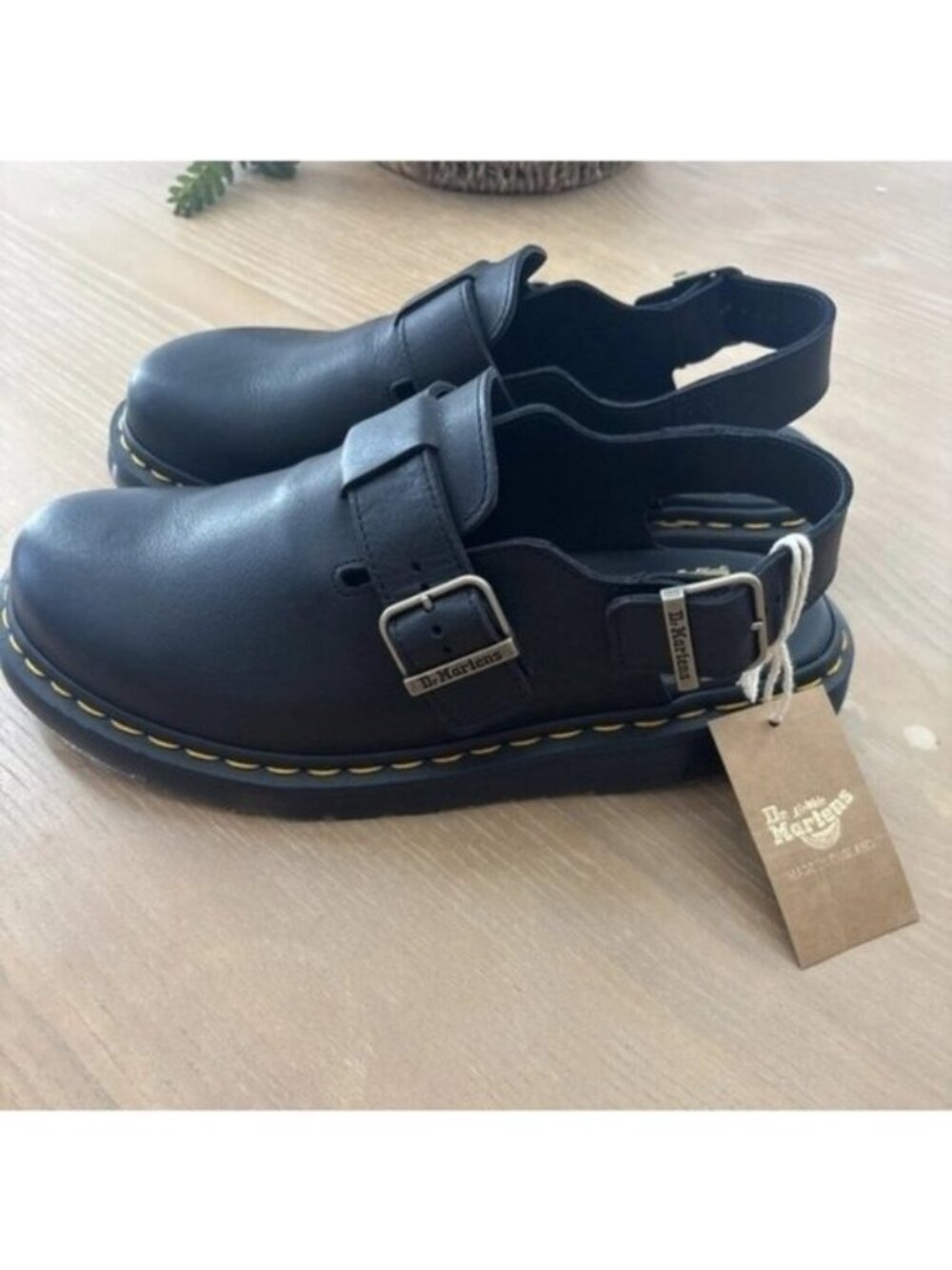 Dr. Marten Jorge Black Classic Calf Made In England Men 12 New In Box 0926 - Picture 2 of 5